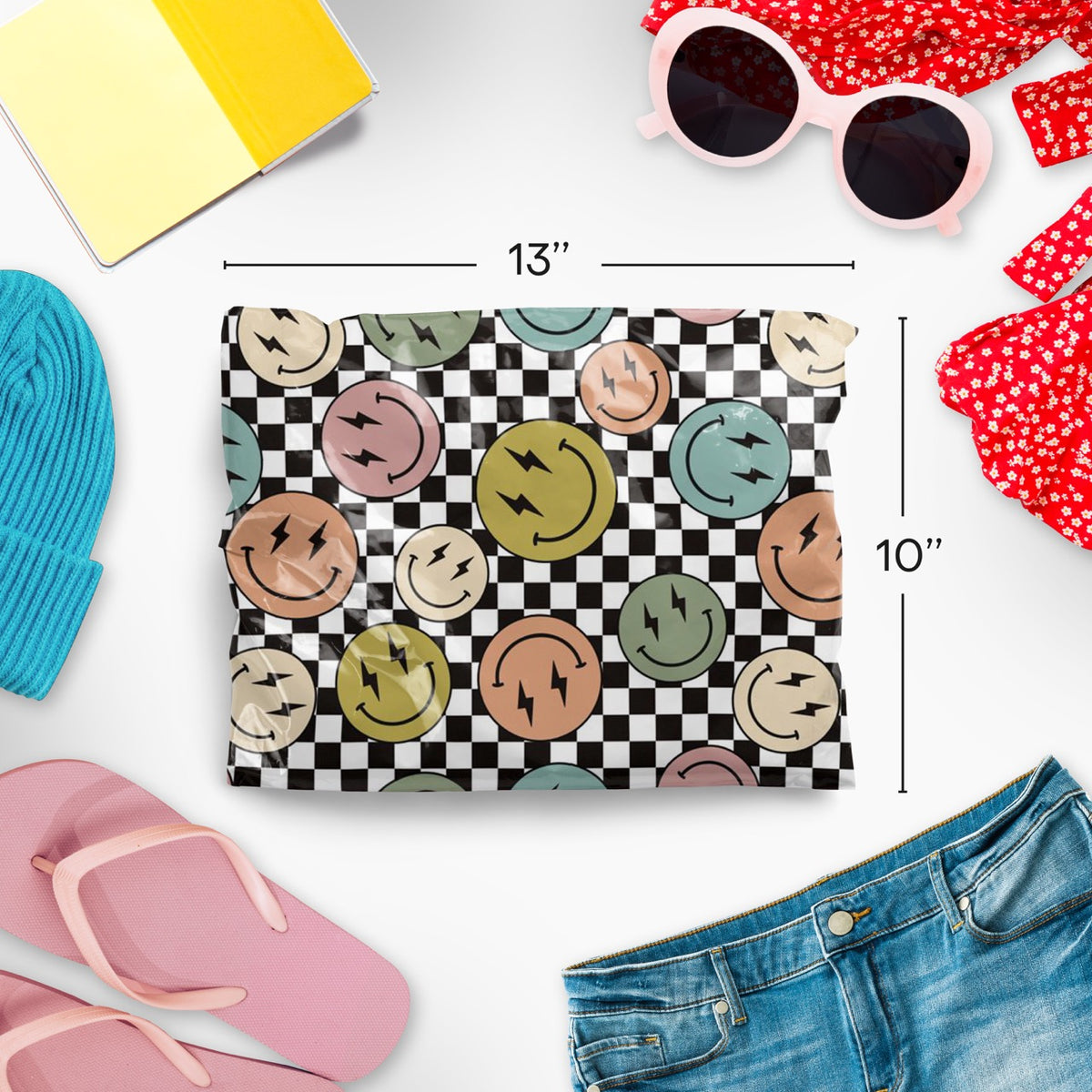 Smiles Polymailers 10x13&quot;