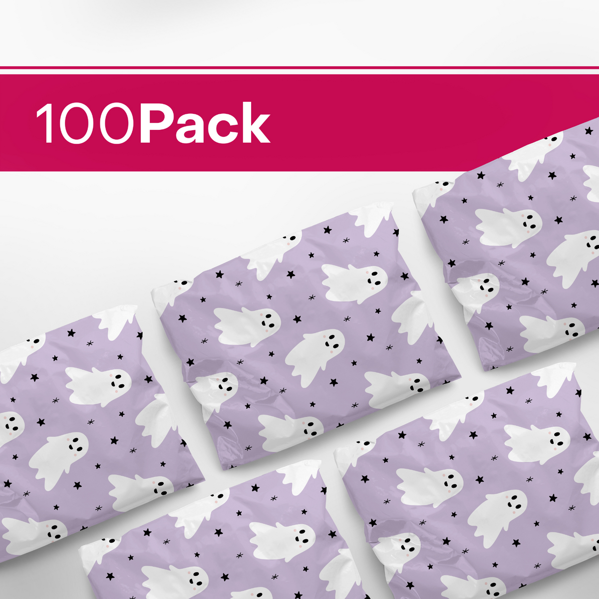 Ghost Polymailers 10x13