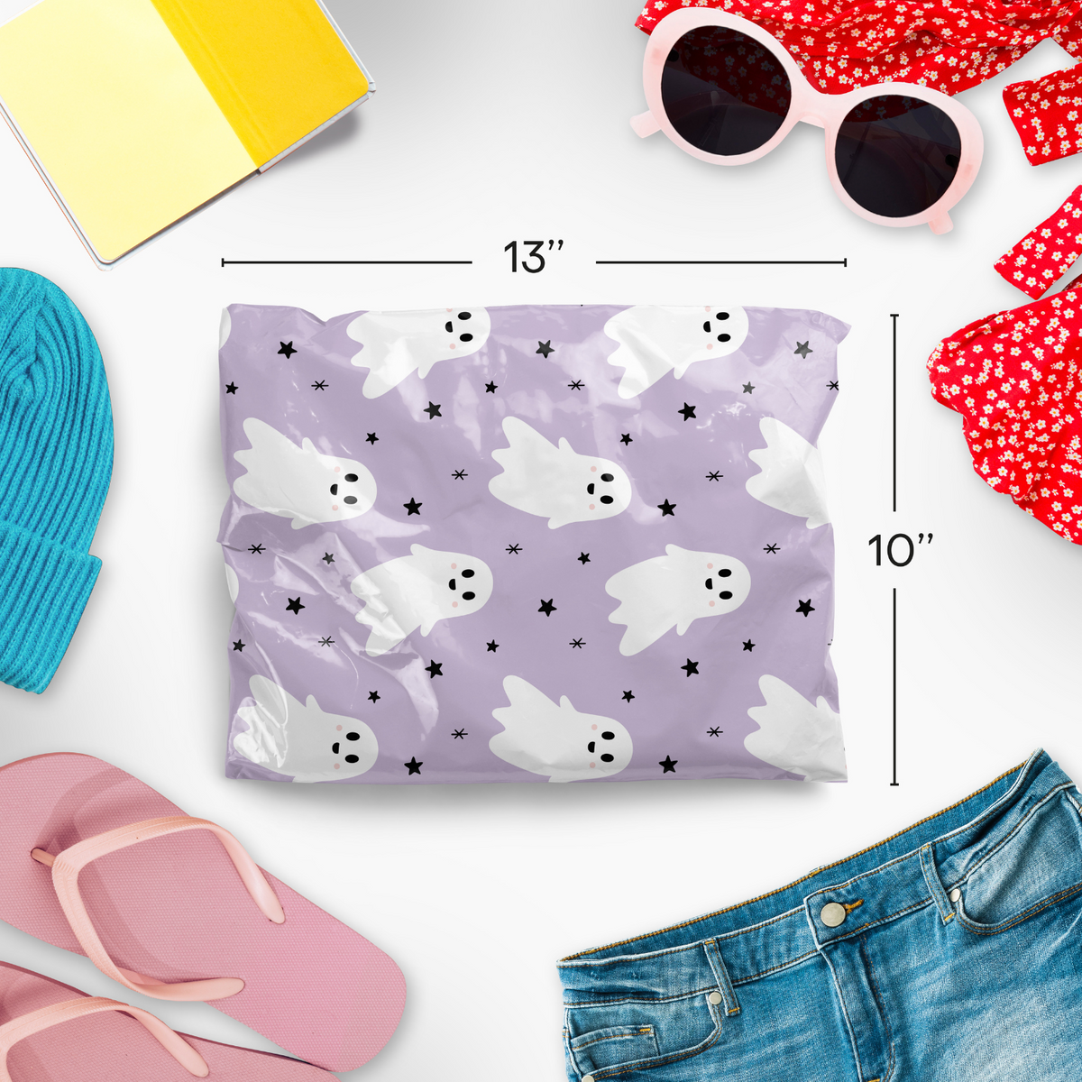 Ghost Polymailers 10x13