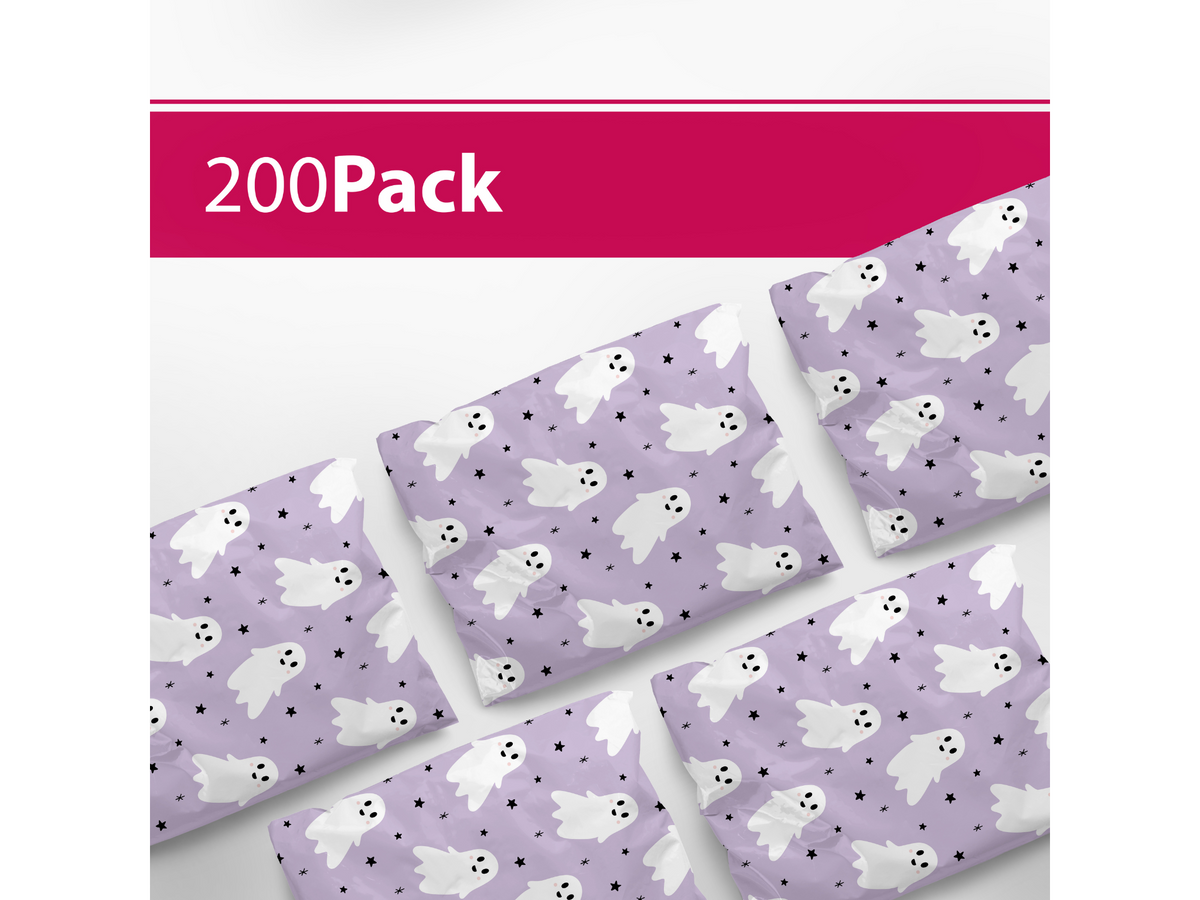 Ghost Polymailers 6x9 - 200 pack