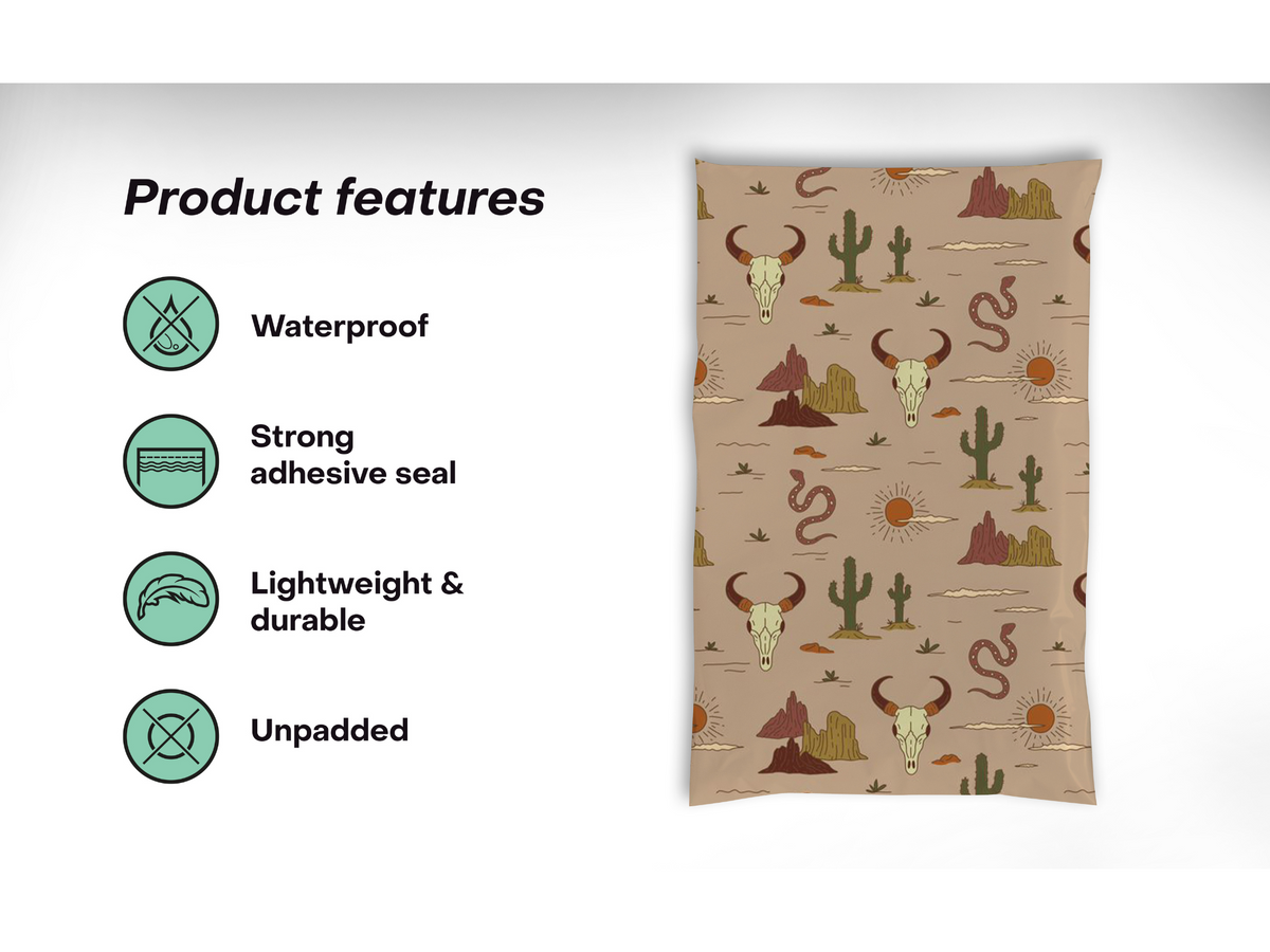 Wild West Polymailers 6&quot;x9&quot;