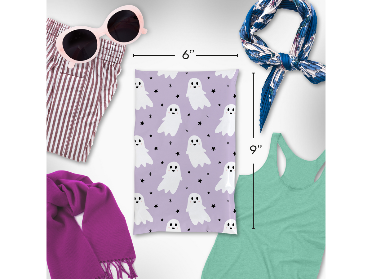 Ghost Polymailers 6x9 - 200 pack