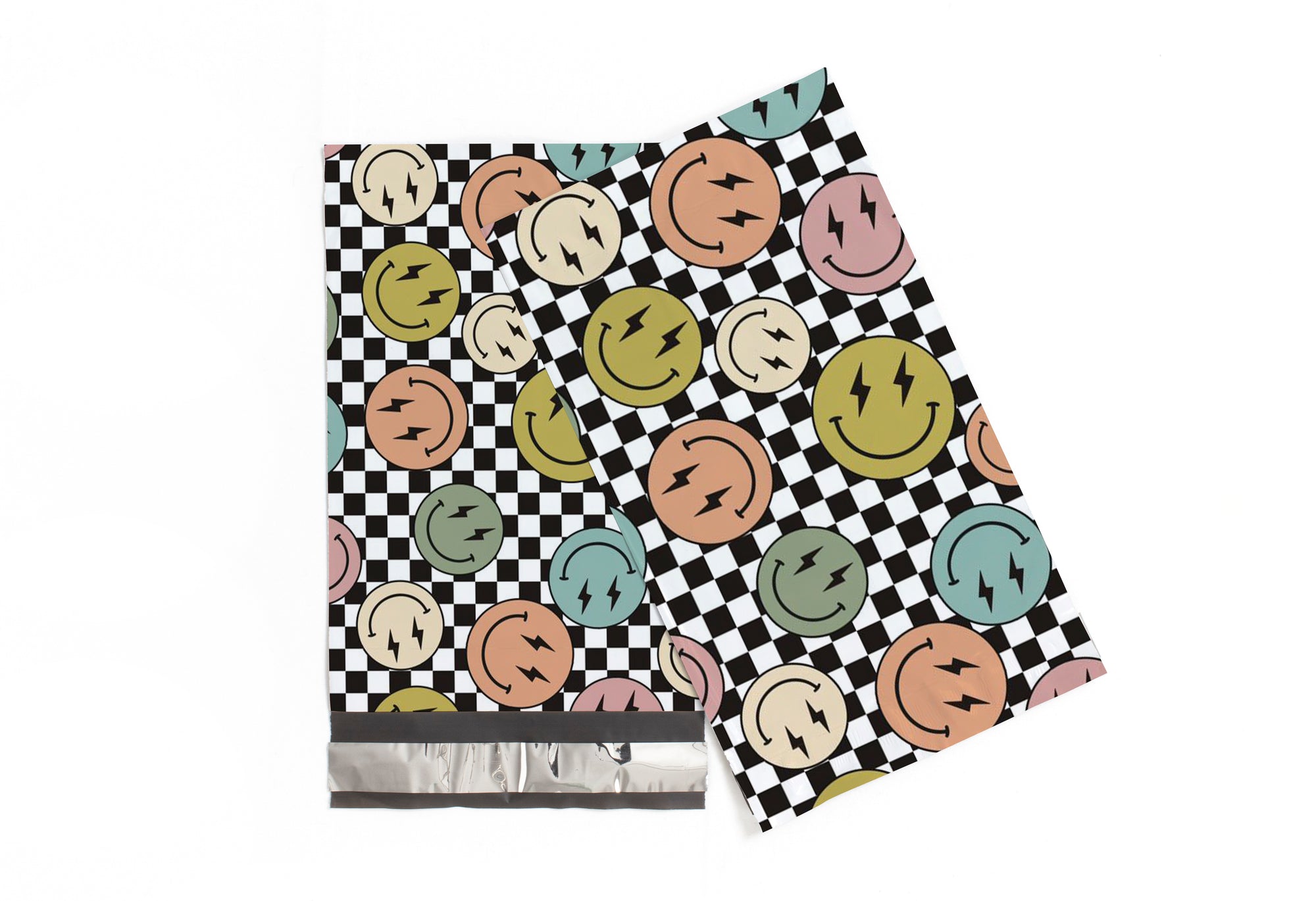 Smile Face Polymailers 6x9 - 100 pack