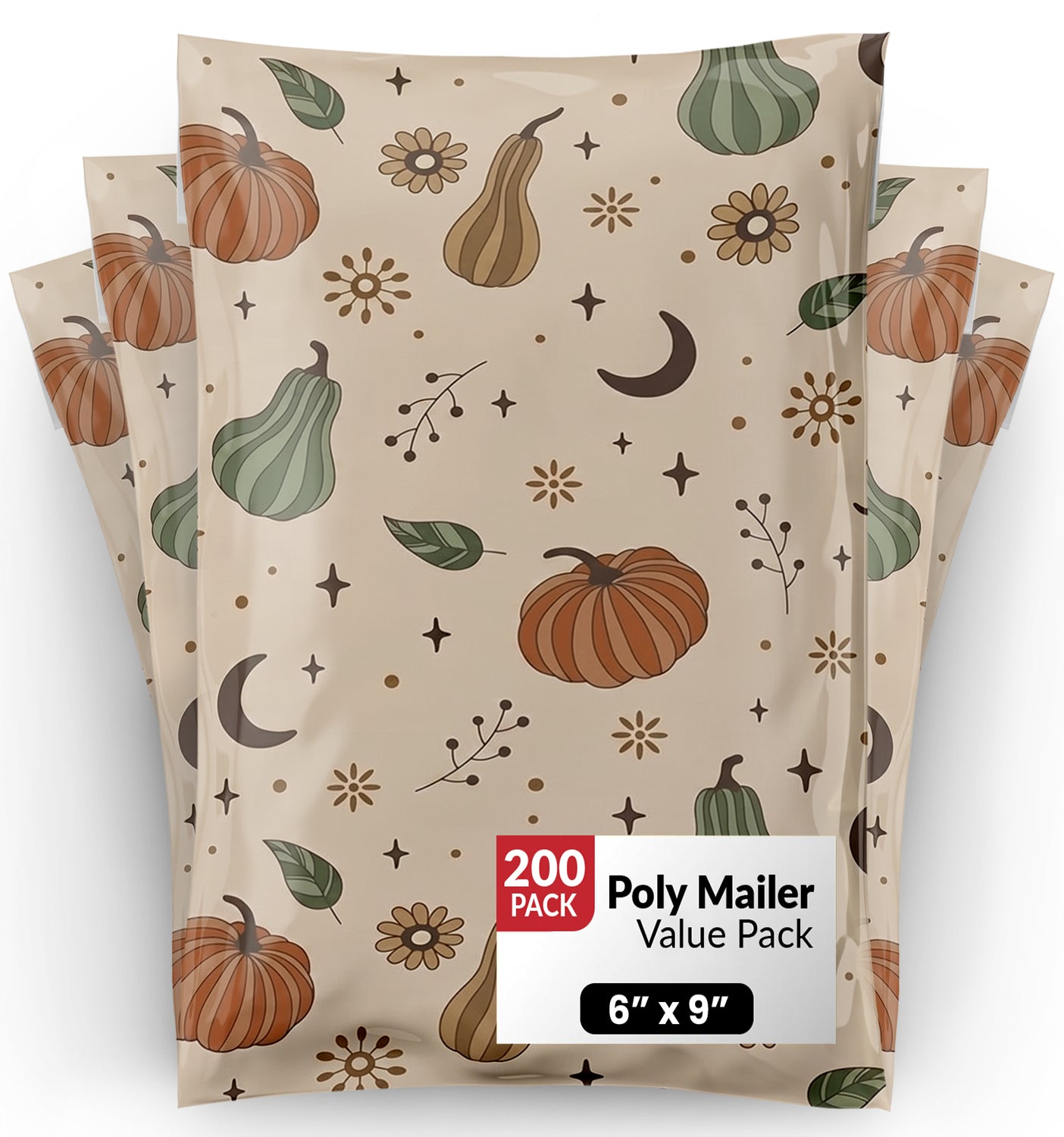 Oh My Gourd Fall 6x9 Polymailers