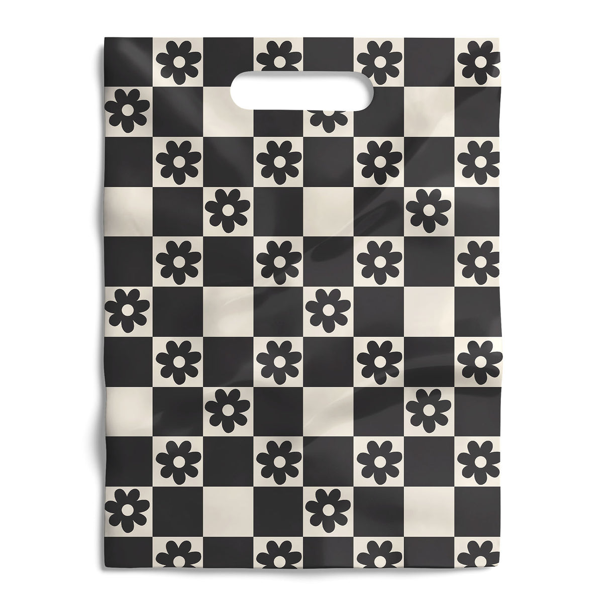 Daisy Check Merchandise Bags 9x12 - 100 pack