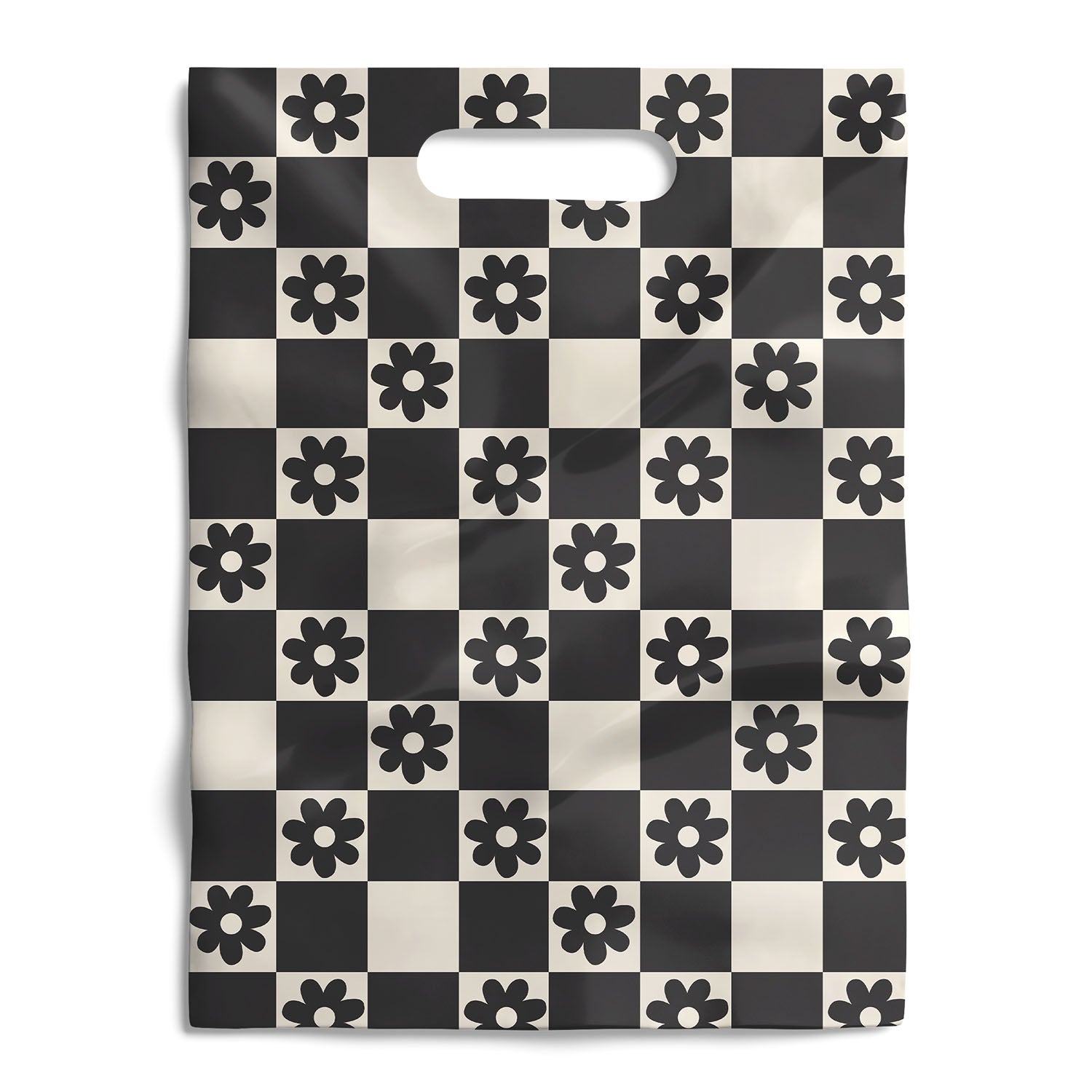 Daisy Check Merchandise Bags 9x12 - 100 pack