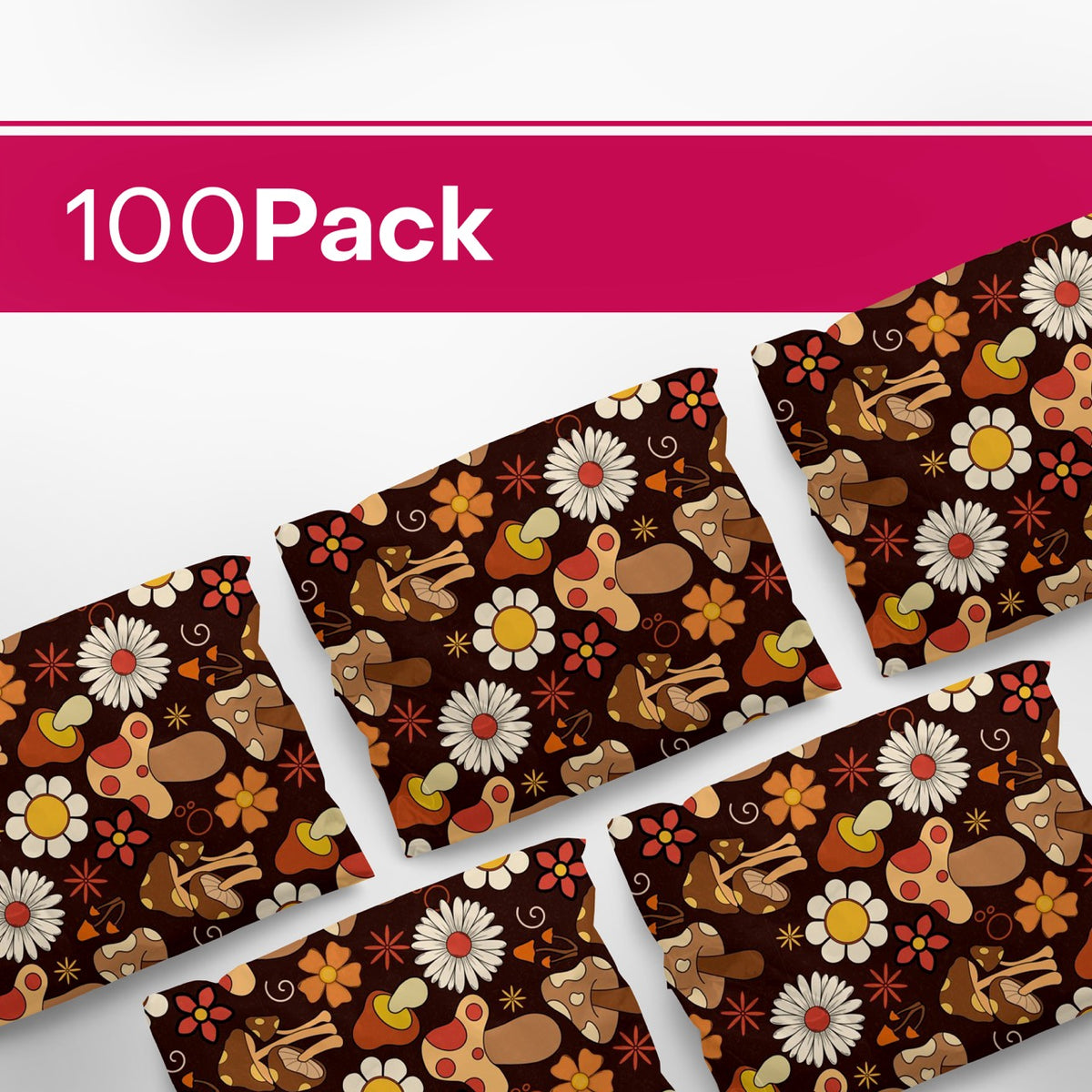 Mushroom Poly Mailers 10x13