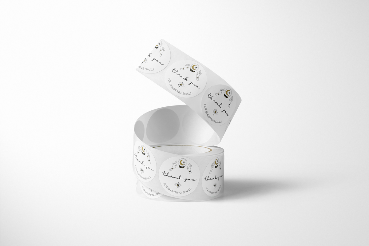 Celestial Magic Thank You Stickers - 500 Count