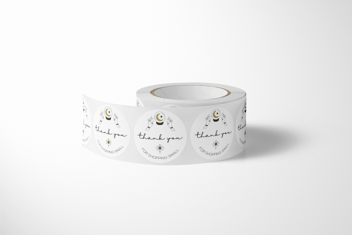 Celestial Magic Thank You Stickers - 500 Count