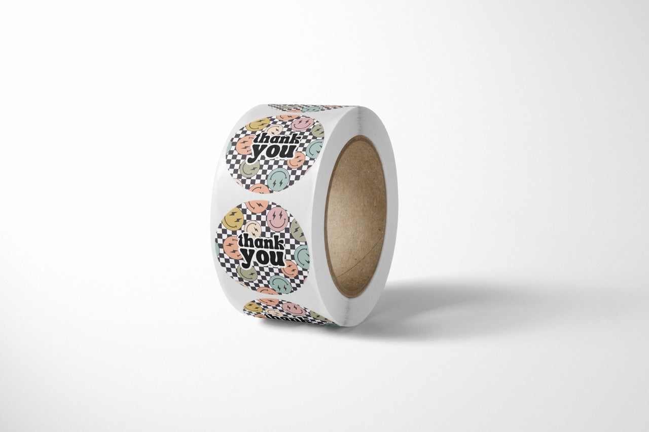 Smiles Thank You Stickers - 500 Count