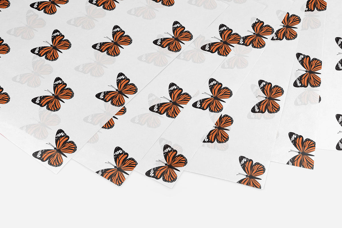 Butterfly Tissue Paper (100 Sheets, 20x30 inch)