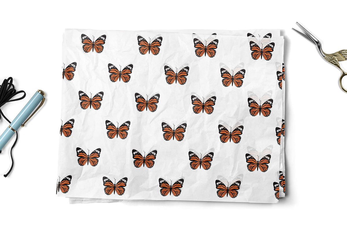Butterfly Tissue Paper (100 Sheets, 20x30 inch)