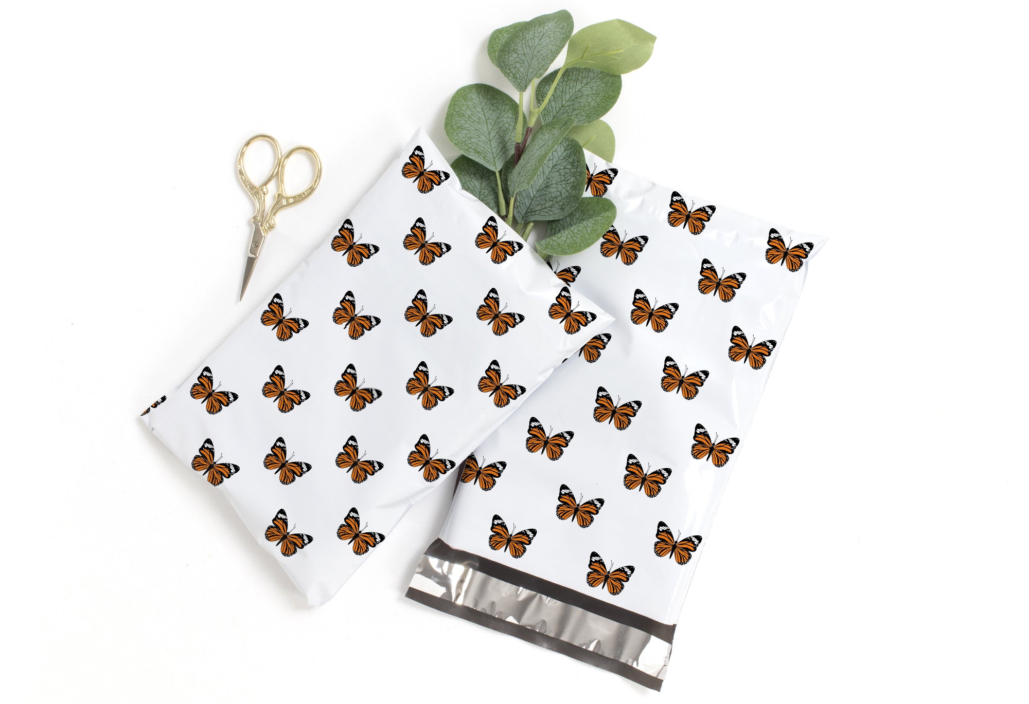 Monarch Butterfly Polymailers 6"x9"