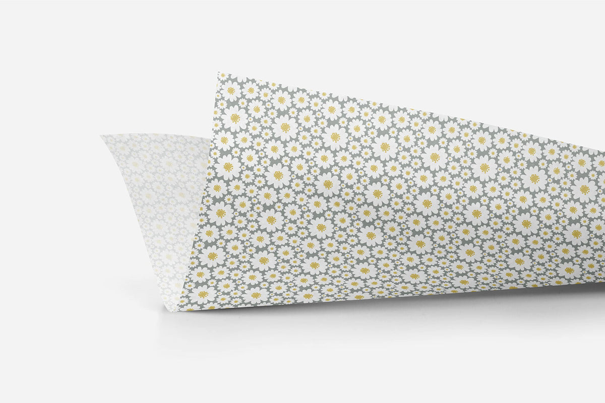 Daisy Floral Tissue Paper (100 Sheets, 20x30 inch)