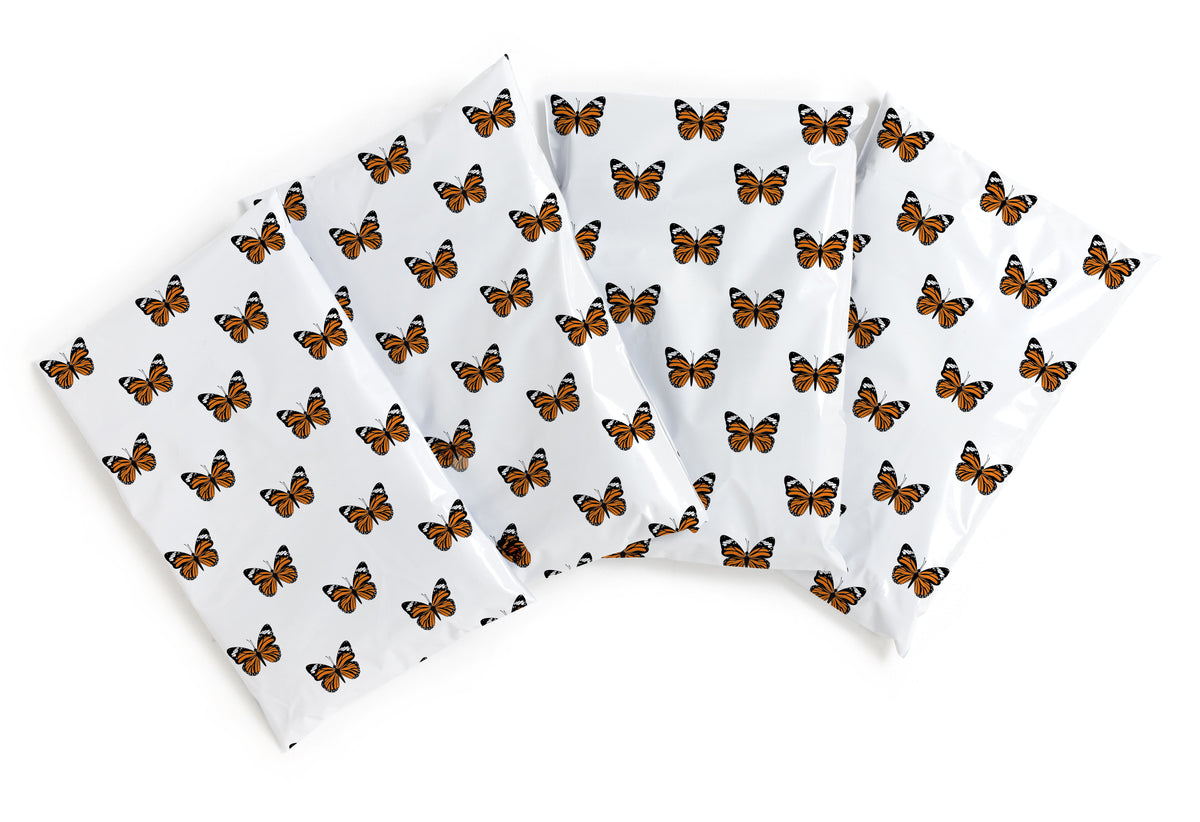 Monarch Butterfly Polymailers 6&quot;x9&quot;