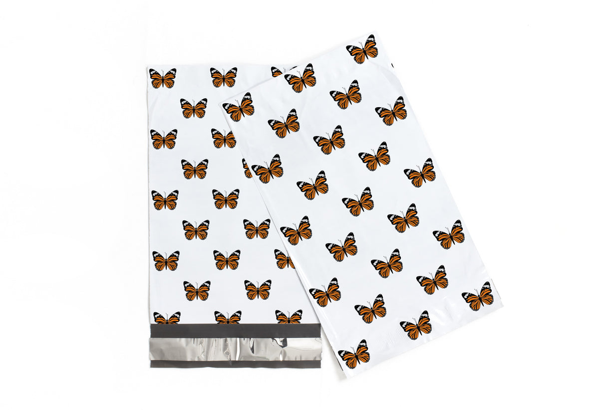 Monarch Butterfly Polymailers 6&quot;x9&quot;