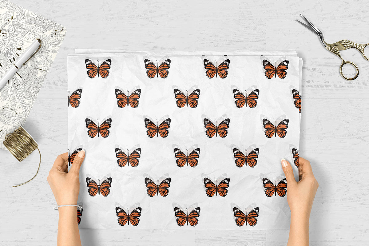 Butterfly Tissue Paper (100 Sheets, 20x30 inch)