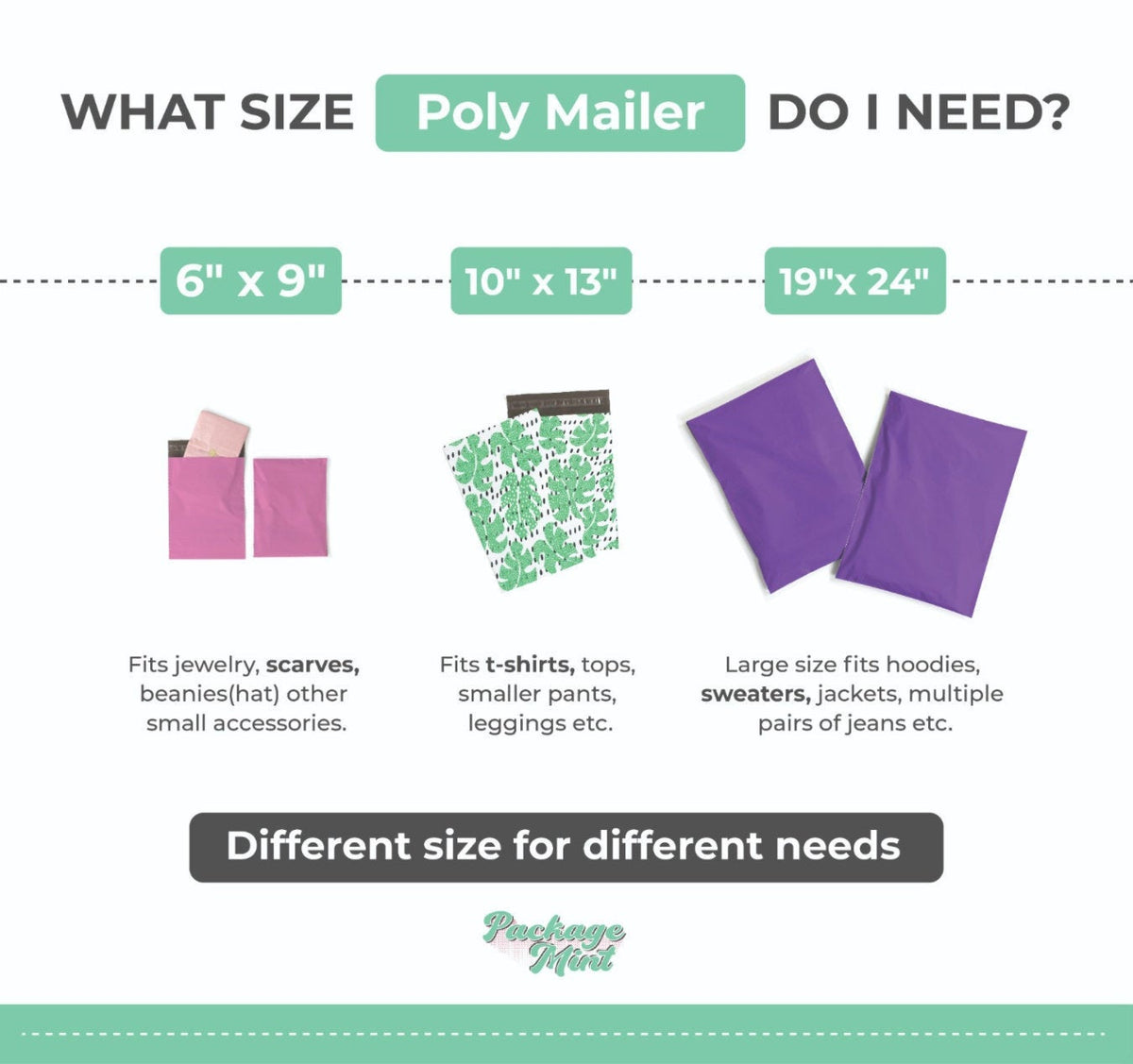 Daisy Flower Polymailers 6&quot;x9&quot;