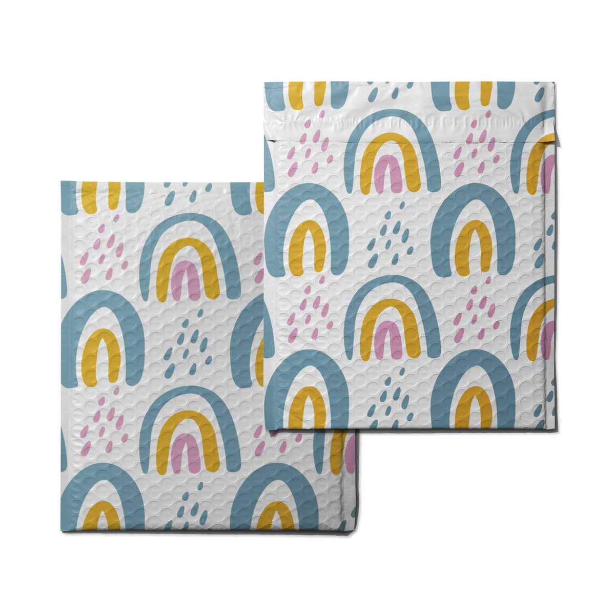 Bubble Mailers 8.5x11 Boho Rainbow- 25 Count