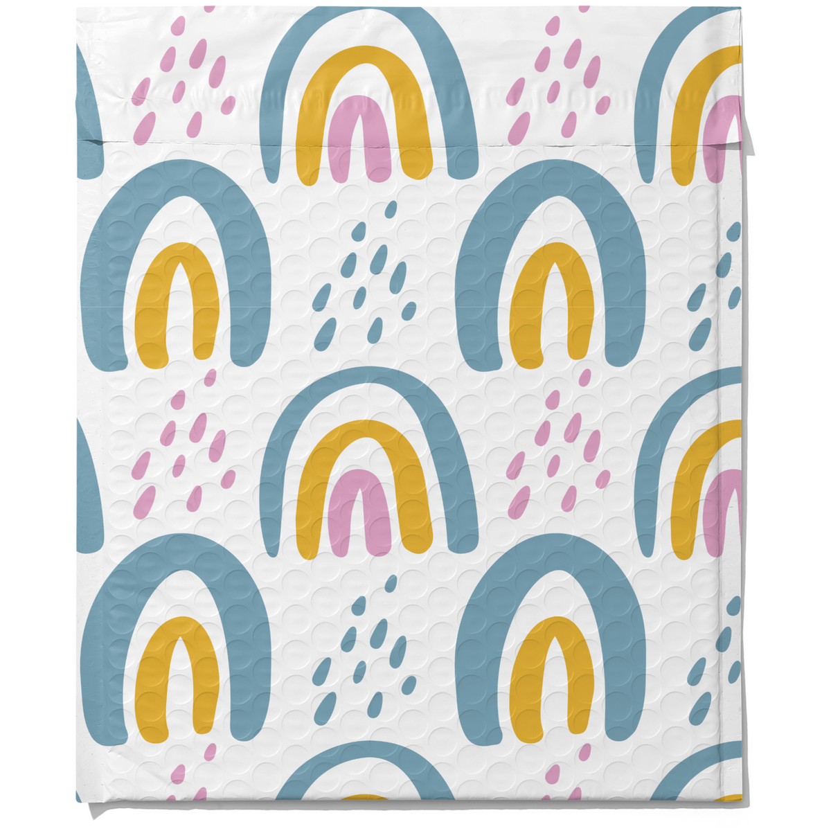 Bubble Mailers 8.5x11 Boho Rainbow- 25 Count