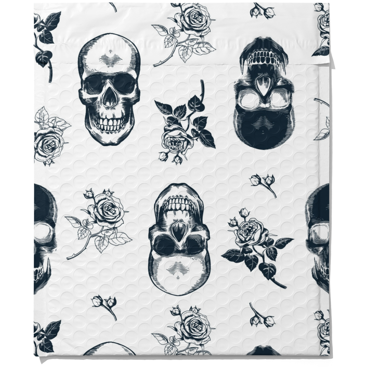 Bubble Mailers Skull Rose 6.5x9 - 25 Count