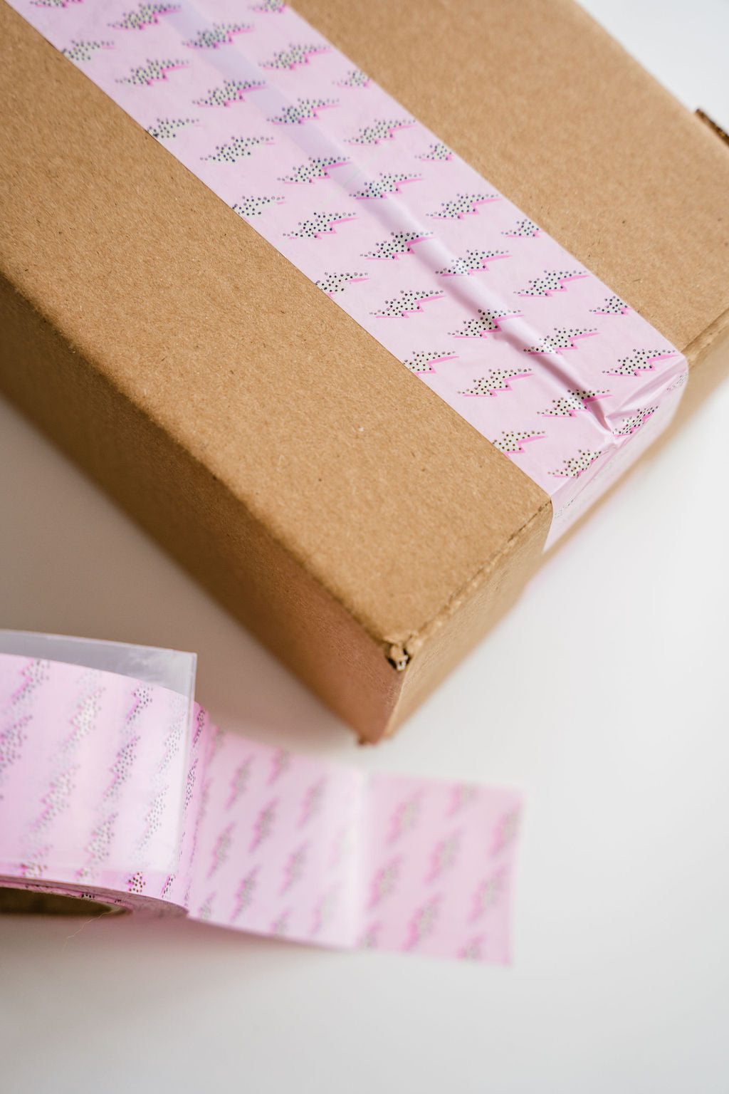 Lightning Bolt Print Packaging Tape 2&quot;