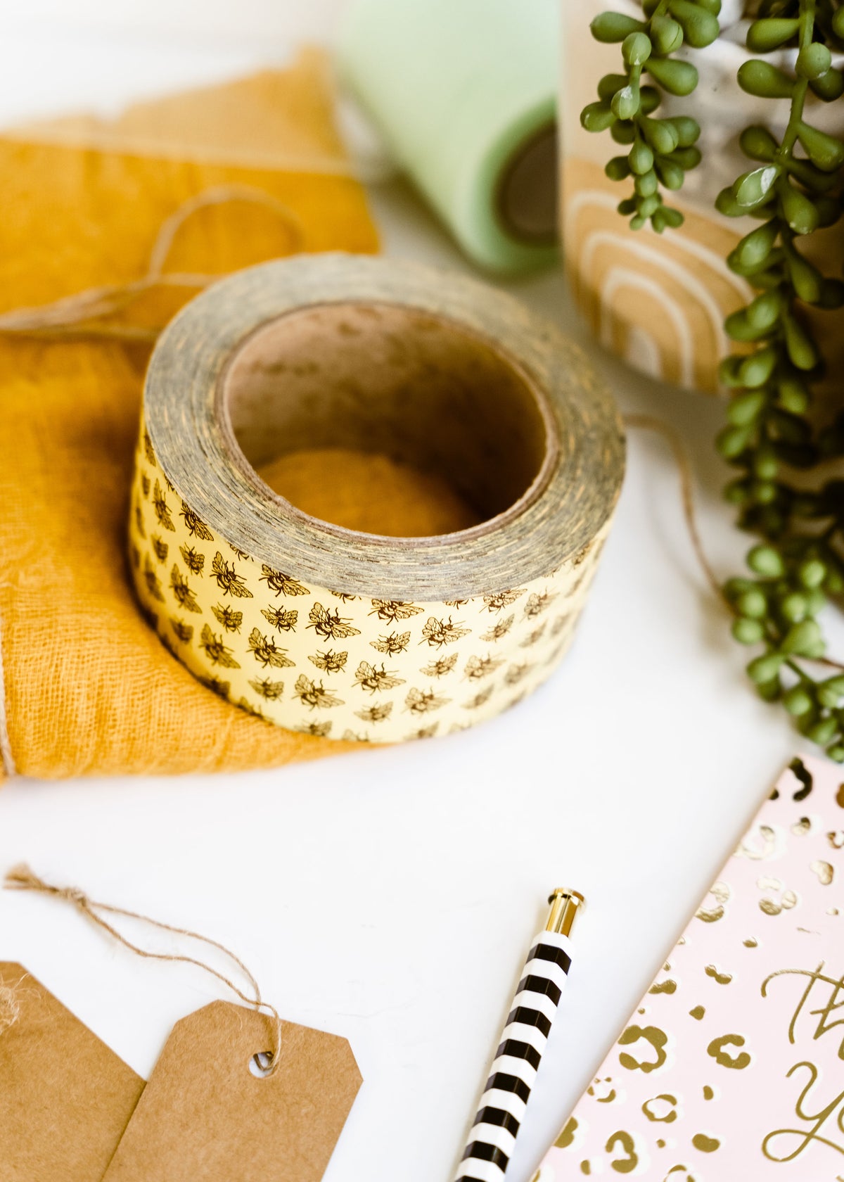 Bee Print Packaging Tape 2&quot;