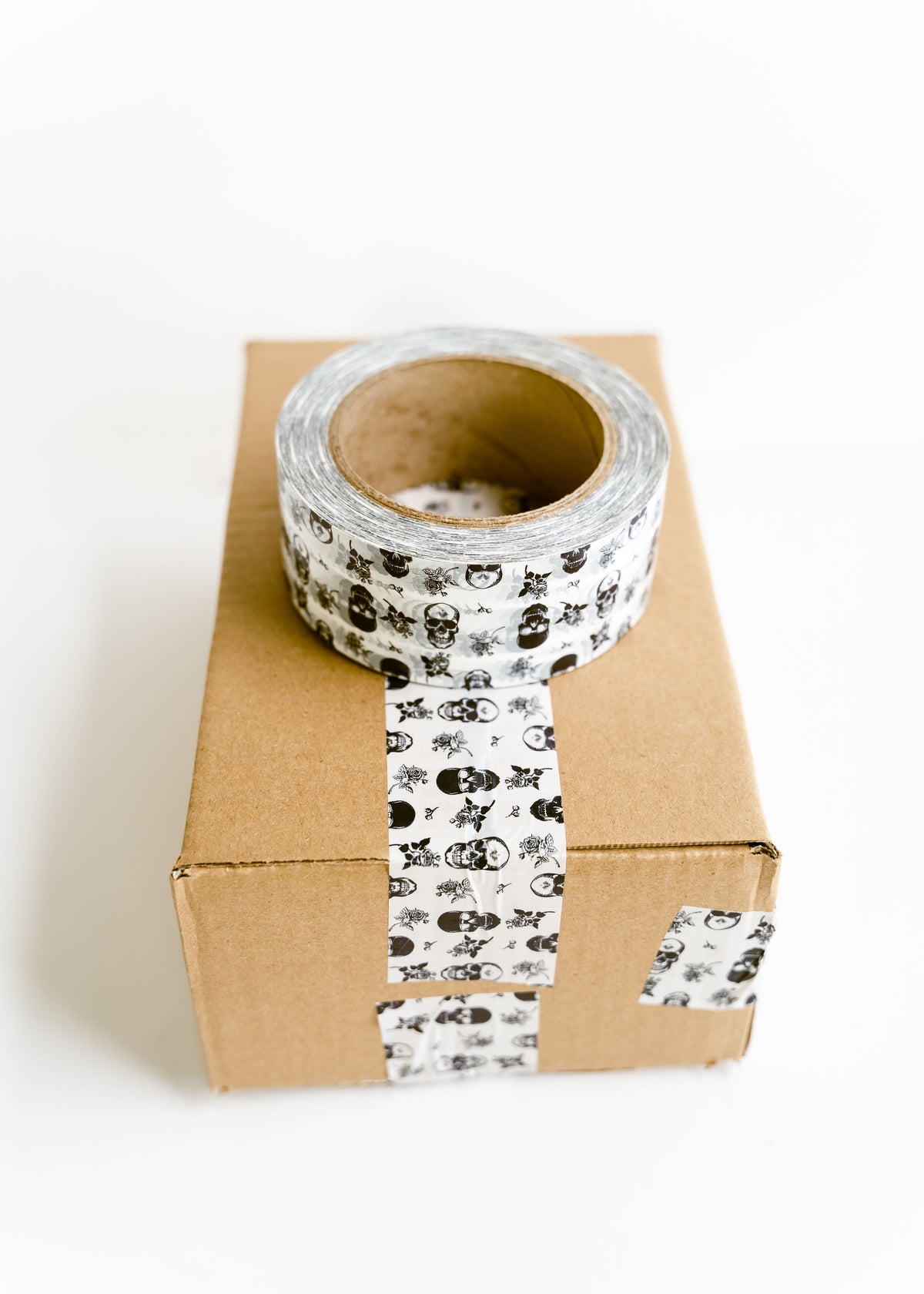 Skull Rose Packaging Tape 2&quot;