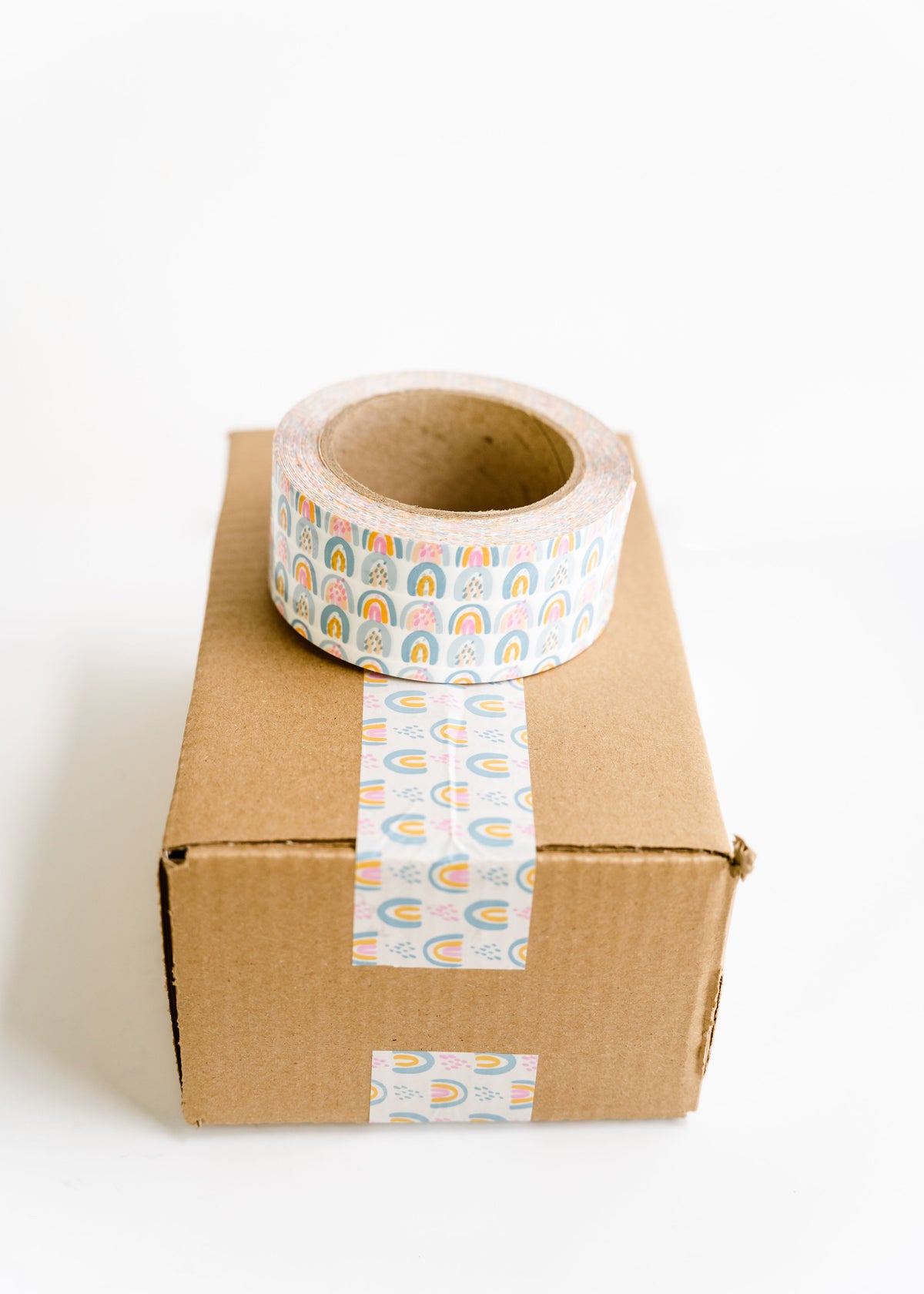 Boho Rainbow Print Packaging Tape 2&quot;