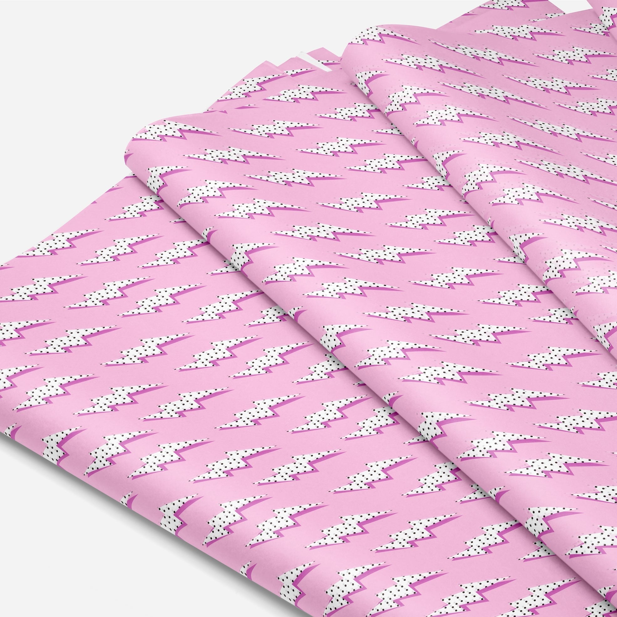 Pink Lightning Tissue Paper
