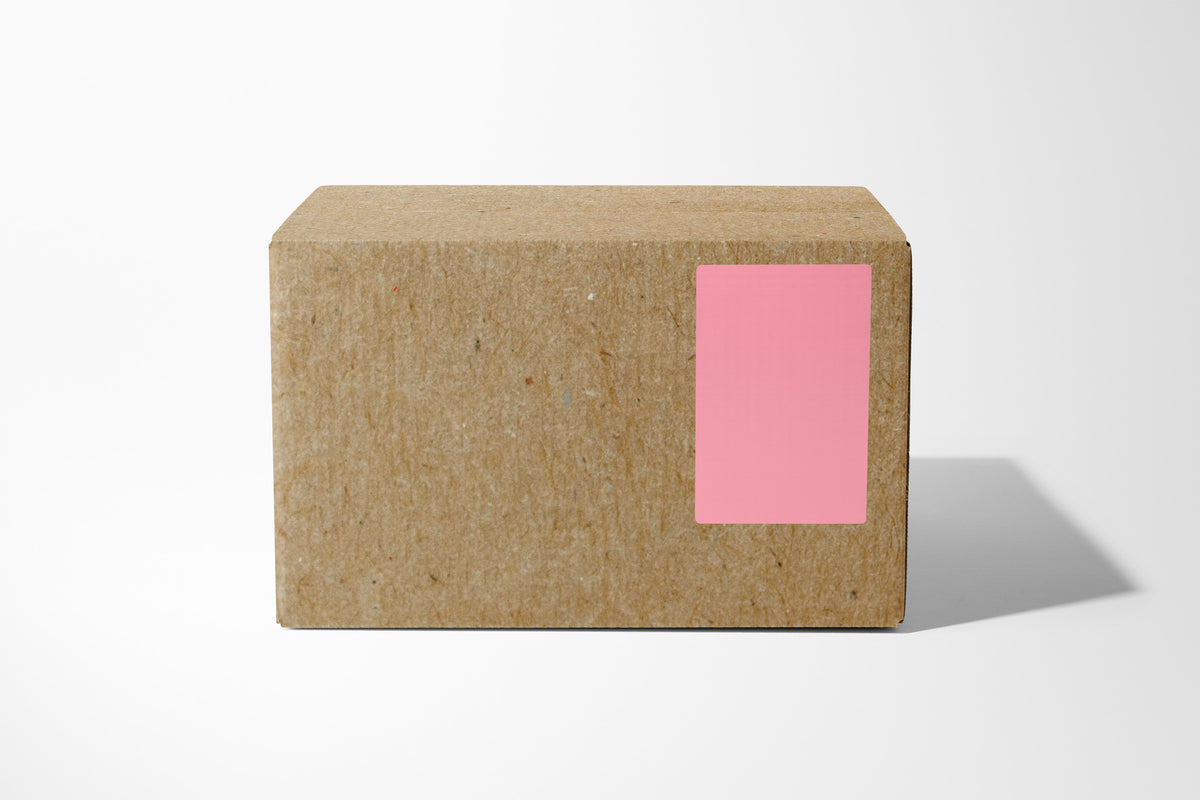 4X6 Thermal Label Pink Roll (300 Count)