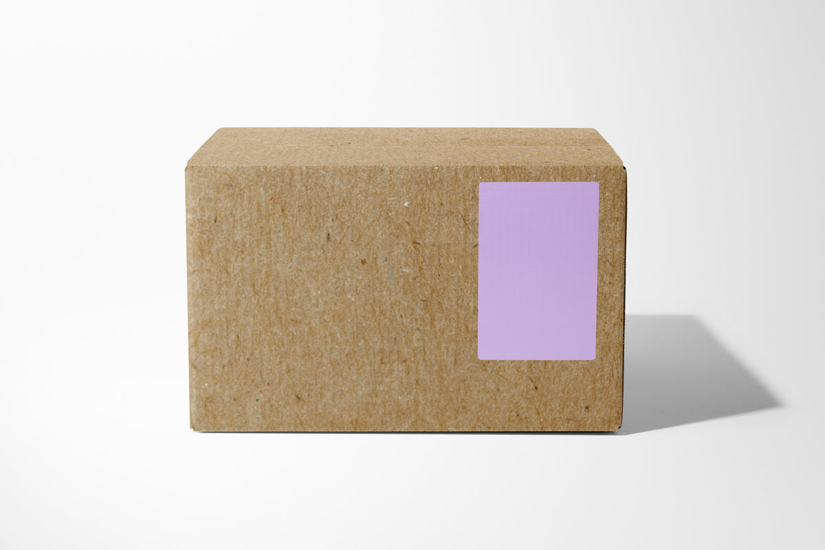 4X6 Thermal Label Purple Roll (300 Count)