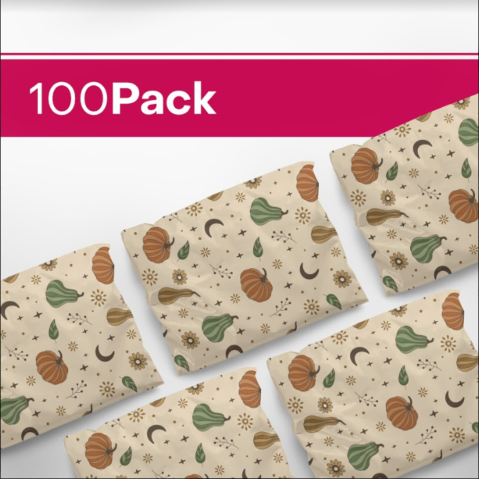 Oh My Gourd Fall 10x13 Polymailers