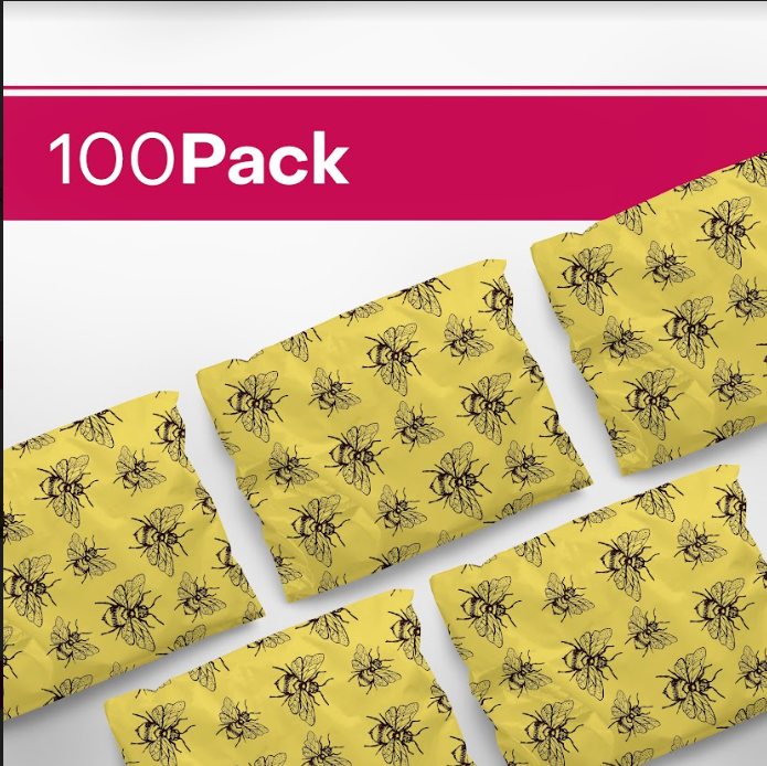 Bees Polymailers 10&quot;x13&quot;