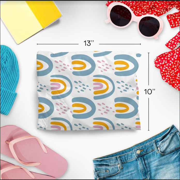 Boho Rainbow Polymailers 10&quot;x13&quot;