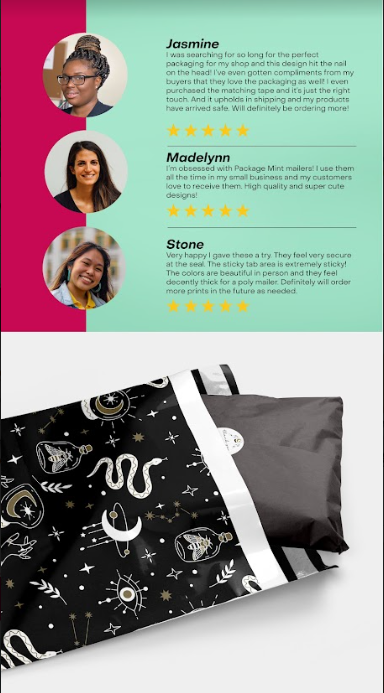 Celestial Magic 14x19 Polymailers