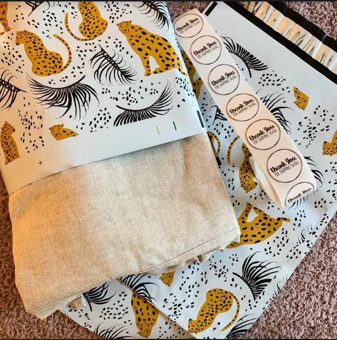 Cheetah Polymailers 10&quot;x13&quot;