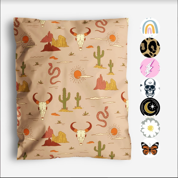 Wild West Polymailers 10x13"