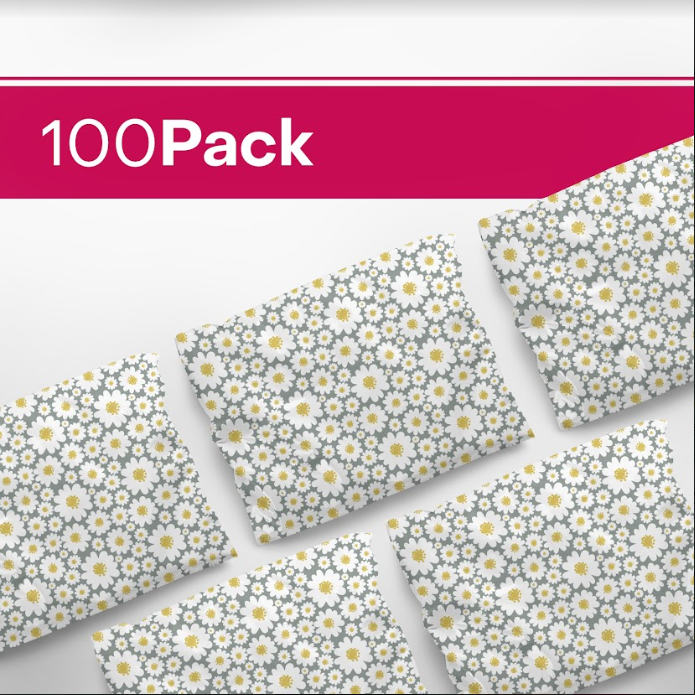 Daisy Flower Poly mailers 10&quot;x13&quot;