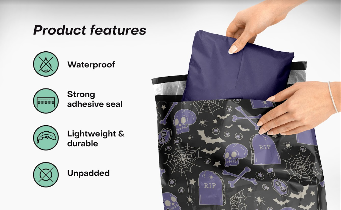 Grim &amp; Tonic 10x13 Polymailers