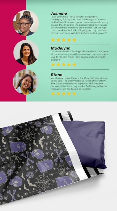 Grim &amp; Tonic 10x13 Polymailers