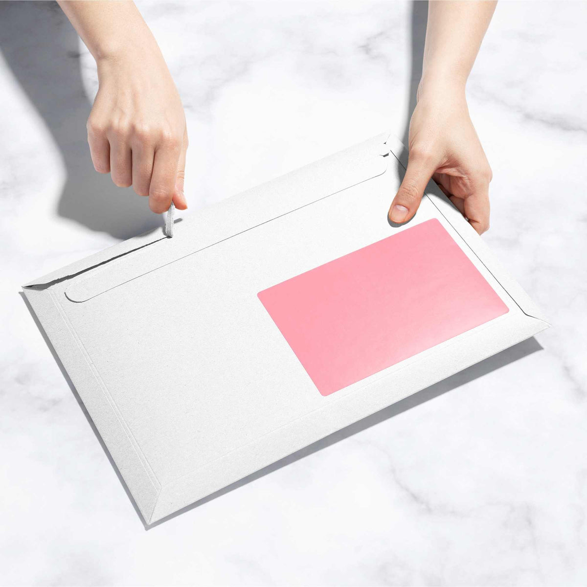 4X6 Thermal Label Pink Roll (300 Count)