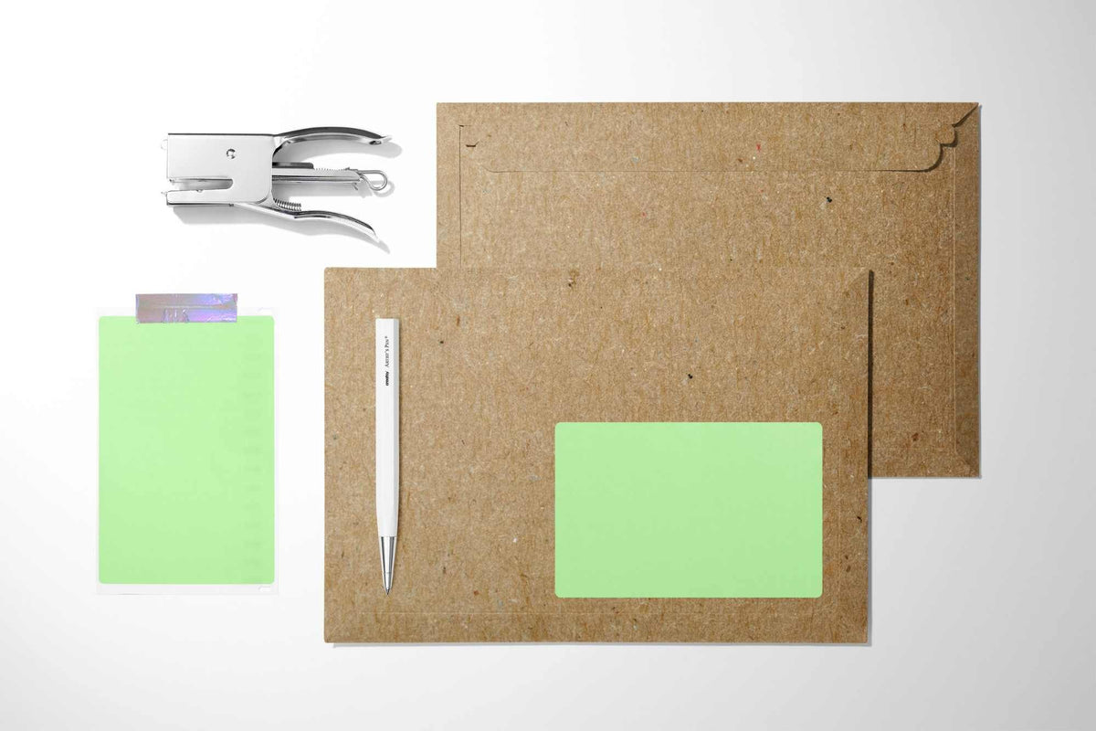 4X6 Thermal Label Green Roll (300 Count)