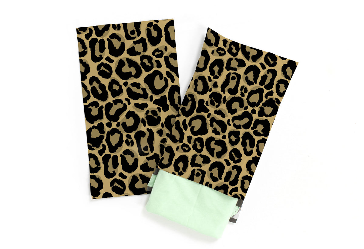 Leopard Print Polymailers 6&quot;x9&quot;