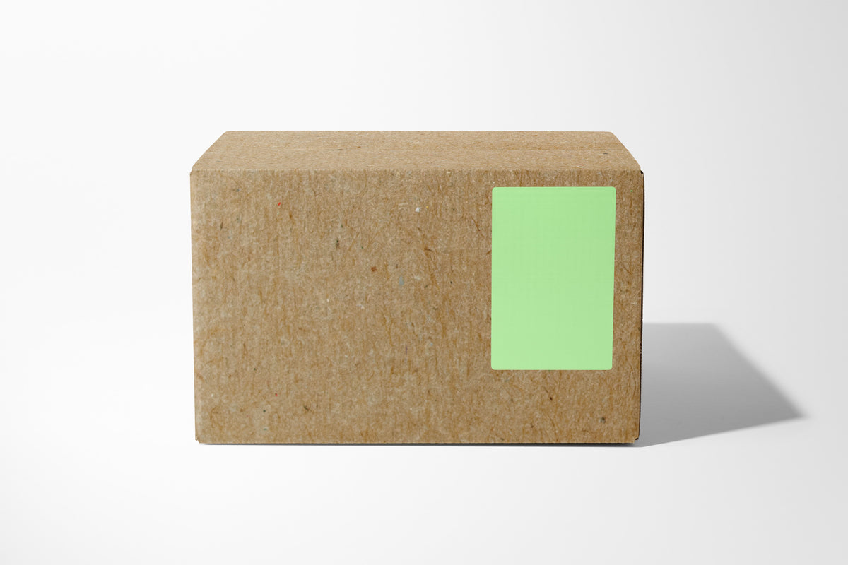 4X6 Thermal Label Green Roll (300 Count)