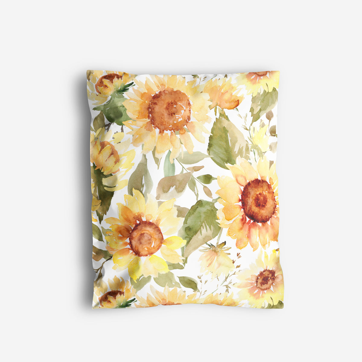Watercolor Sunflower Polymailers 10&quot;x13&quot;