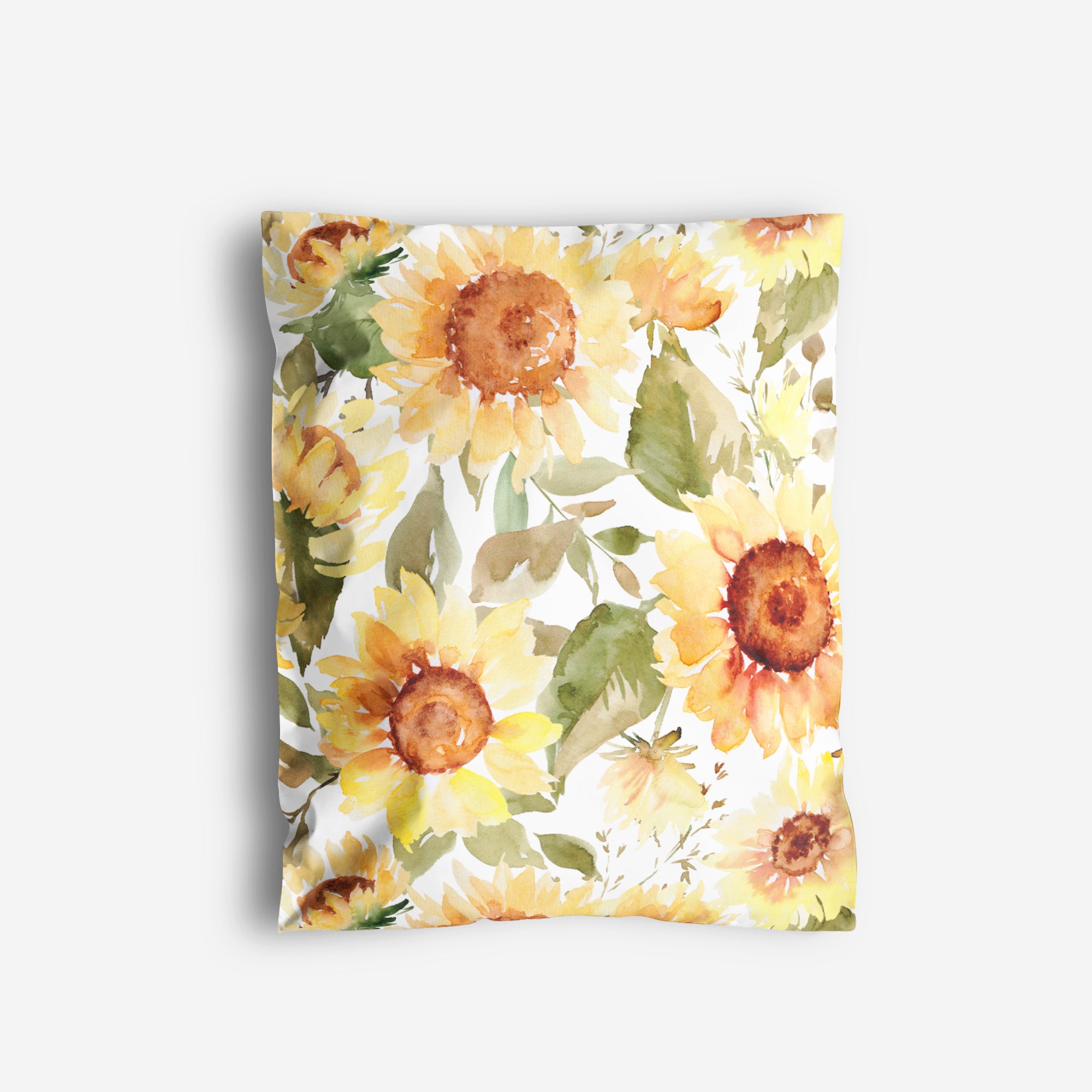 Watercolor Sunflower Polymailers 10"x13"